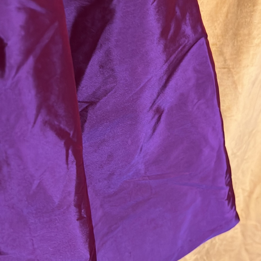 Alfred Sung Short Strapless Formal EUC Size 4 Pockets! Bridesmaid Homecoming - Picture 2 of 7